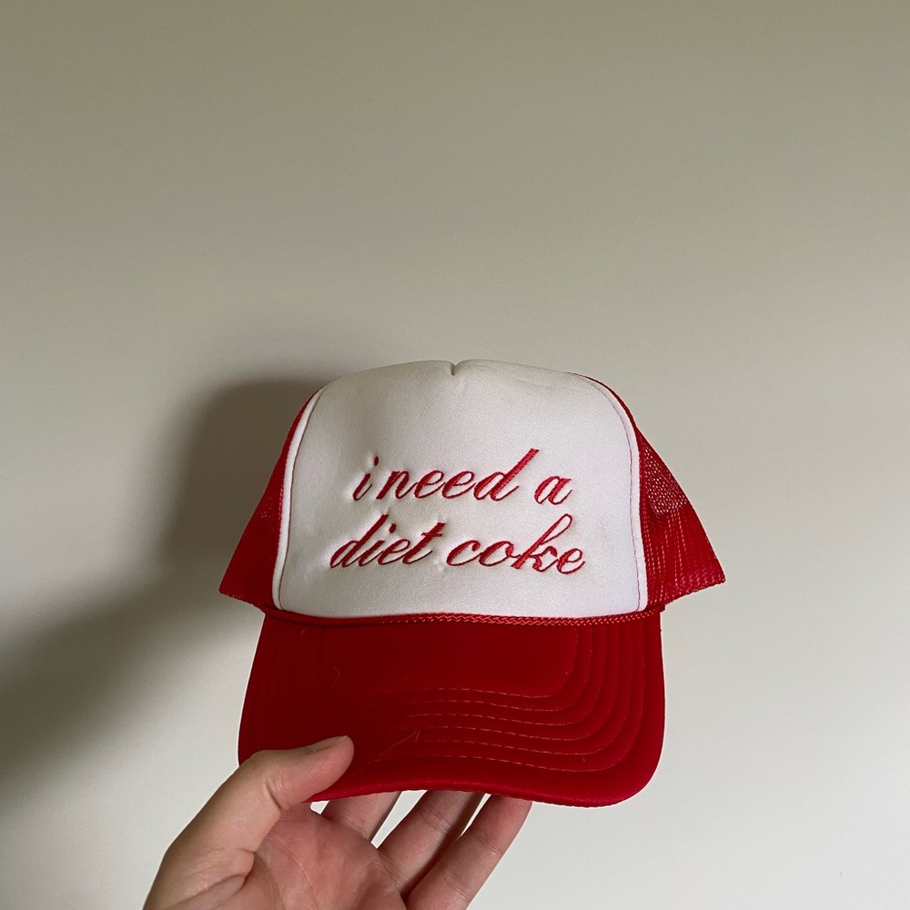 Red and White Trucker Hat